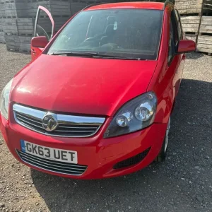 2013 Vauxhall Zafira B 1.6 Manual MPV