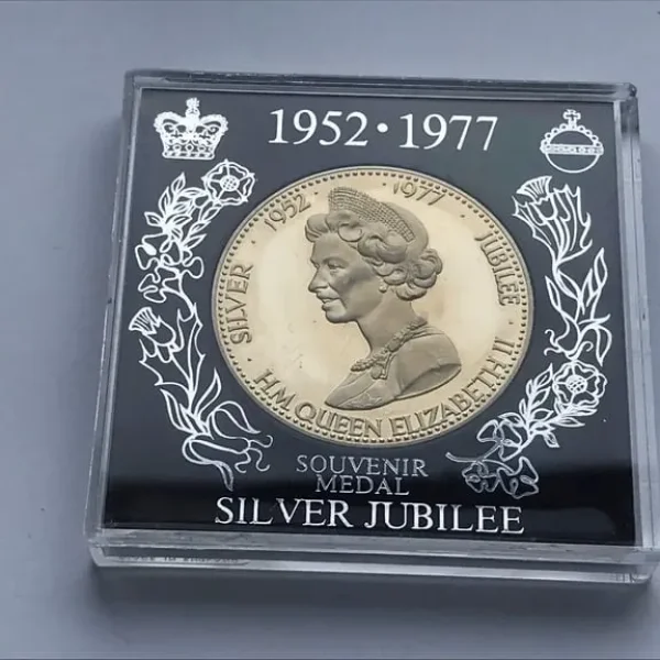 Silver Jubilee Souvenir Medal Coin