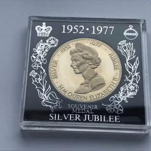 Silver Jubilee Souvenir Medal Coin