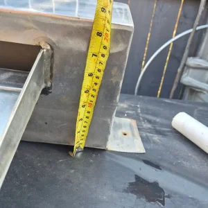 Large stainless steel water blade - Image 4