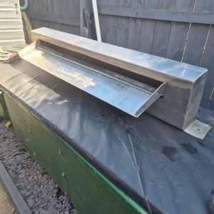 Large stainless steel water blade - Image 5