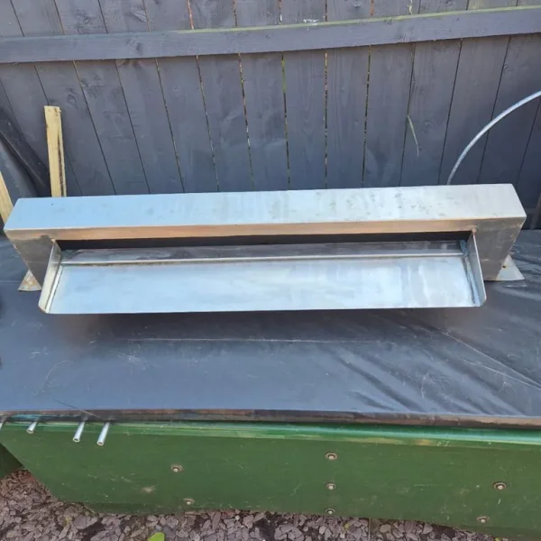 Large stainless steel water blade