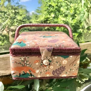Fox fabric design sewing container - Image 5