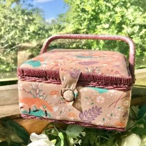 Fox fabric design sewing container - Image 6