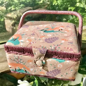 Fox fabric design sewing container - Image 7