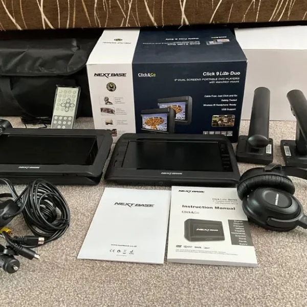 Nextbase Click 9 Lite Duo – Dual 9” Portable DVD Players