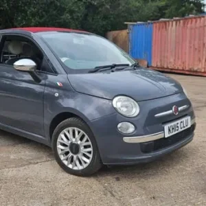 2015 Fiat 500C convertible automatic 1.2 petrol - Image 2