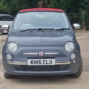 2015 Fiat 500C convertible automatic 1.2 petrol - Image 3