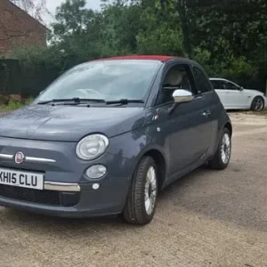 2015 Fiat 500C convertible automatic 1.2 petrol - Image 8