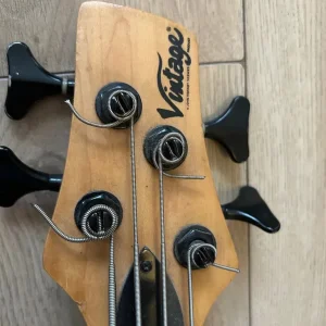 Vintage Electric Bass Guitar - Image 2