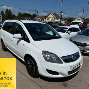 2014 Vauxhall Zafira EXCLUSIV MPV Petrol Manual
