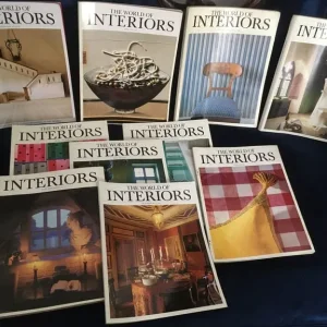The World of Interiors Magazines x10 (1982–1993)