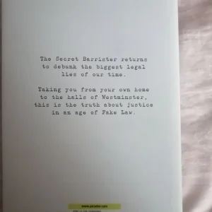 Fake Law The Truth About Justice in an Age of Lies by The Secret Barrister - Image 2
