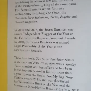 Fake Law The Truth About Justice in an Age of Lies by The Secret Barrister - Image 5
