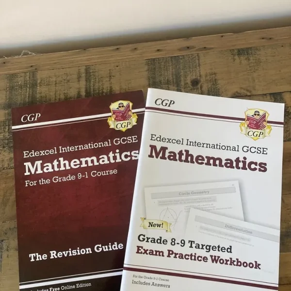 CGP Edexcel International GCSE Maths revision guide and workbook
