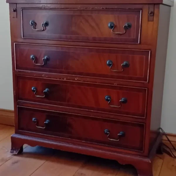 Mahogany style writing desk