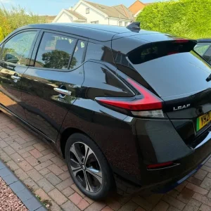 2021 Nissan Leaf 10 NConnecta, Black, 34k miles, FSH - Image 5