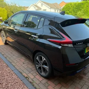 2021 Nissan Leaf 10 NConnecta, Black, 34k miles, FSH - Image 7