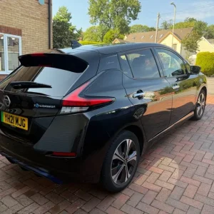 2021 Nissan Leaf 10 NConnecta, Black, 34k miles, FSH - Image 8