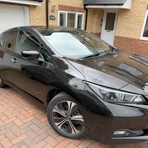 2021 Nissan Leaf 10 NConnecta, Black, 34k miles, FSH
