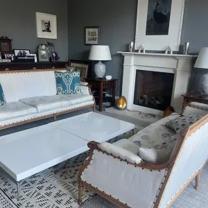 Pair of Gustavian style sofas - Image 2