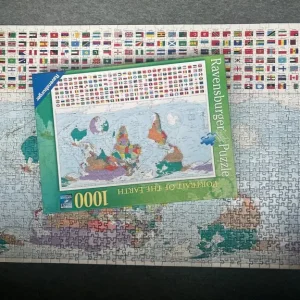 World Map Puzzle Ravensburger