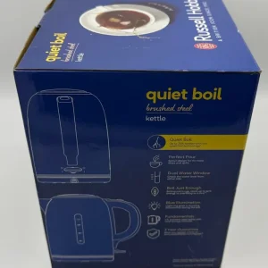 Russell Hobbs 1.7L Quiet Boil Kettle - Brushed Stainless Steel - Image 3
