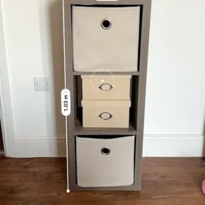 Storage unit with two standard-sized boxes - Image 2