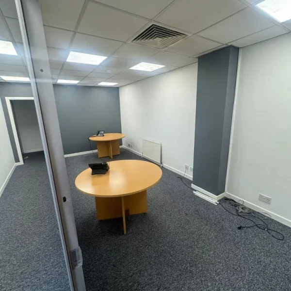 Level 1 Office Floor – 3 Offices + Private Toilet
