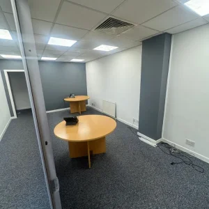 Level 1 Office Floor – 3 Offices + Private Toilet