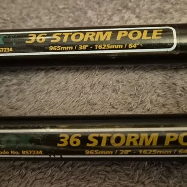 Fox 36 storm poles