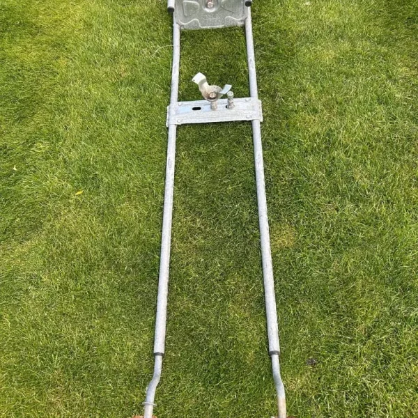Alco caravan spare wheel holder