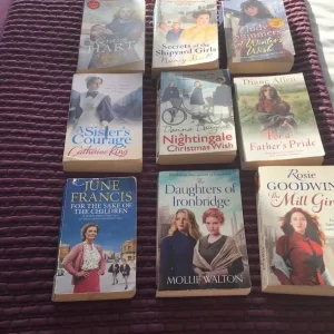9 Paper Back Books