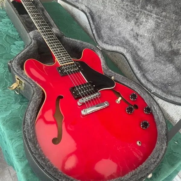 1980 gibson es335 usa electric acoustic guitar