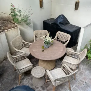 Garden table and chairs
