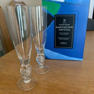 Dartington Crystal Champagne Flutes - Image 2