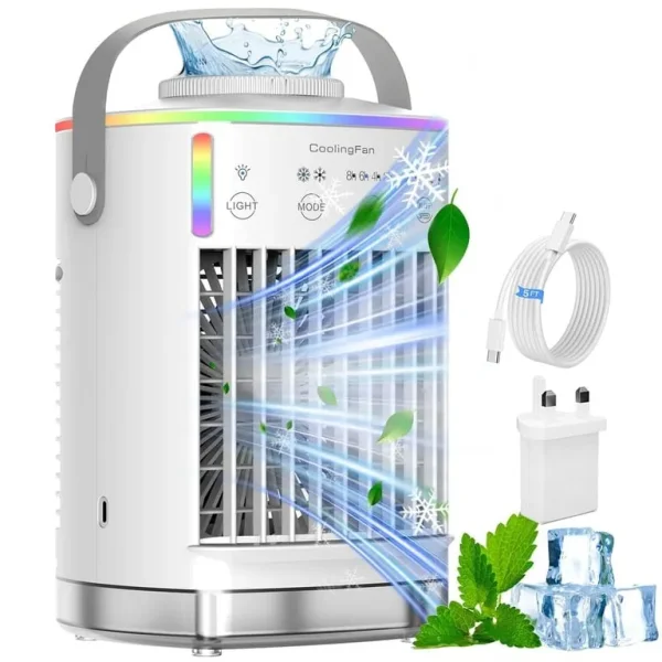 Air Conditioner and Fan Combo