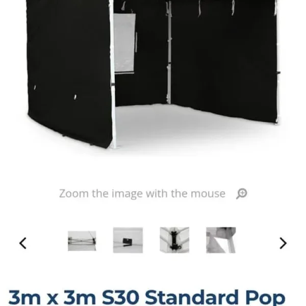 3m x 3m TFH pop-up gazebo