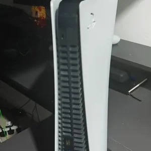 Ps5 with stand, controller, and 2 games - Image 3