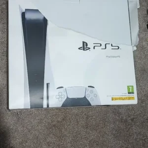 Ps5 with stand, controller, and 2 games - Image 7