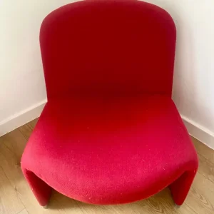 Red designer chair