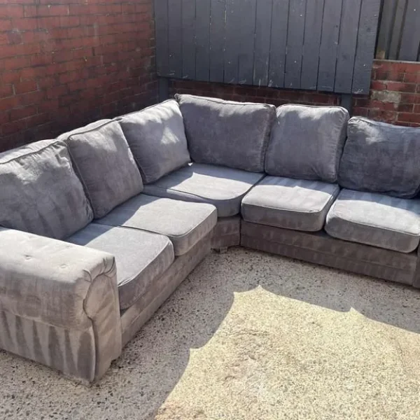 Grey Verona Corner Sofa