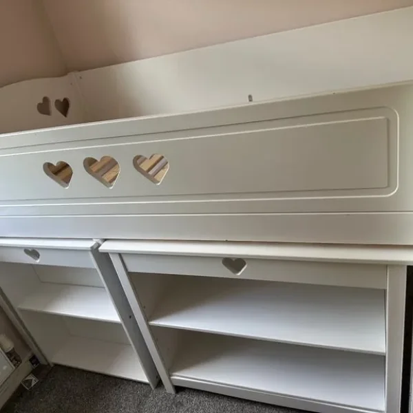 Argos MIA Single Cabin Bed & IKEA Child’s Wardrobe