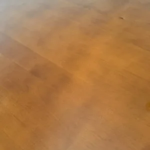 Oval dining table - Mahogany with hidden insert - Image 8