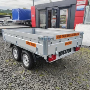 Hochlander Trailer 8.2ft x 5ft Twin Axle with Drop Down Sides