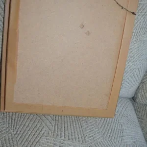 x2 framed hand-painted 2D flower pictures - Image 4