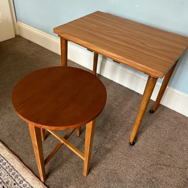 Vintage 50/60s Teak Nest of Tables Nathan Style C102