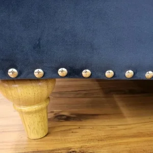 Ex-Display Navy Bed Frame 4ft6 (Double Frame) - Image 3