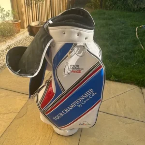 5 Division Tour Championship Carry Trolley Golf Clubs Cart Bag by Coca-Cola