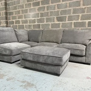 Furniture Village Legend Corner Sofa – Kingston Grey - Image 2